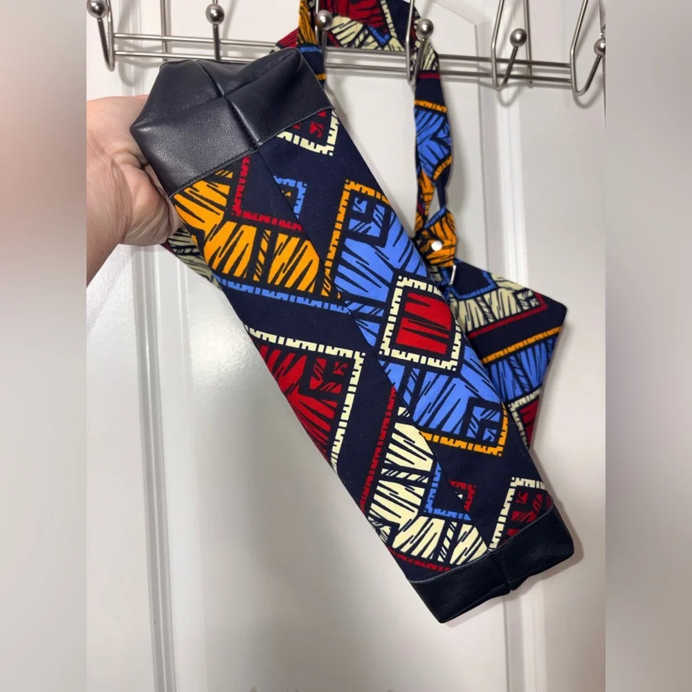 👜 JoyceGrace Handmade African Print Tote Bag | Artisan Medium Tote - Picture 4 of 8
